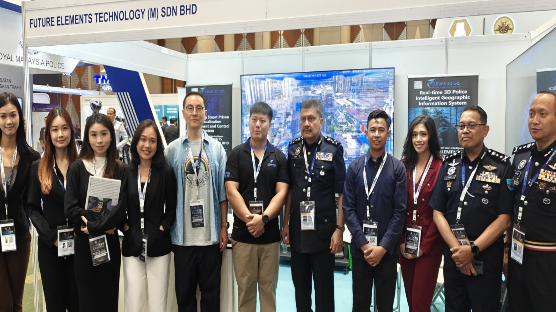 We have successfully participated in AISSE2025, 3D smart police visual interactive GIS！